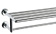 Sinble towell shelf with rail four fixed