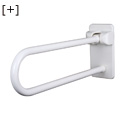 Folding handle with back support