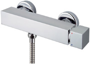 Product example of towells-warmer radiators and faucets